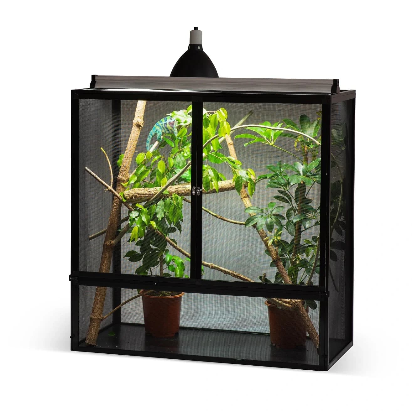 Terario Screen Cage FC Black XL 90×50×90 cm